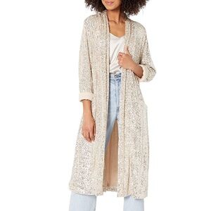 NWT Anthropologie Sequin Duster